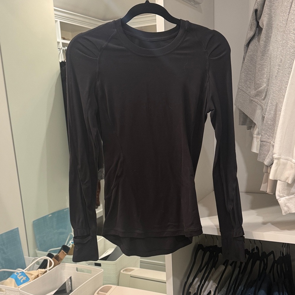 Lululemon black Long Sleeve Women's Top